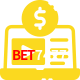 O Cassino bet7477 também oferece apostas esportivas virtuais!